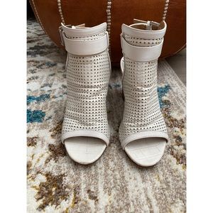 Sam Edelman Woven High Ankle Booties